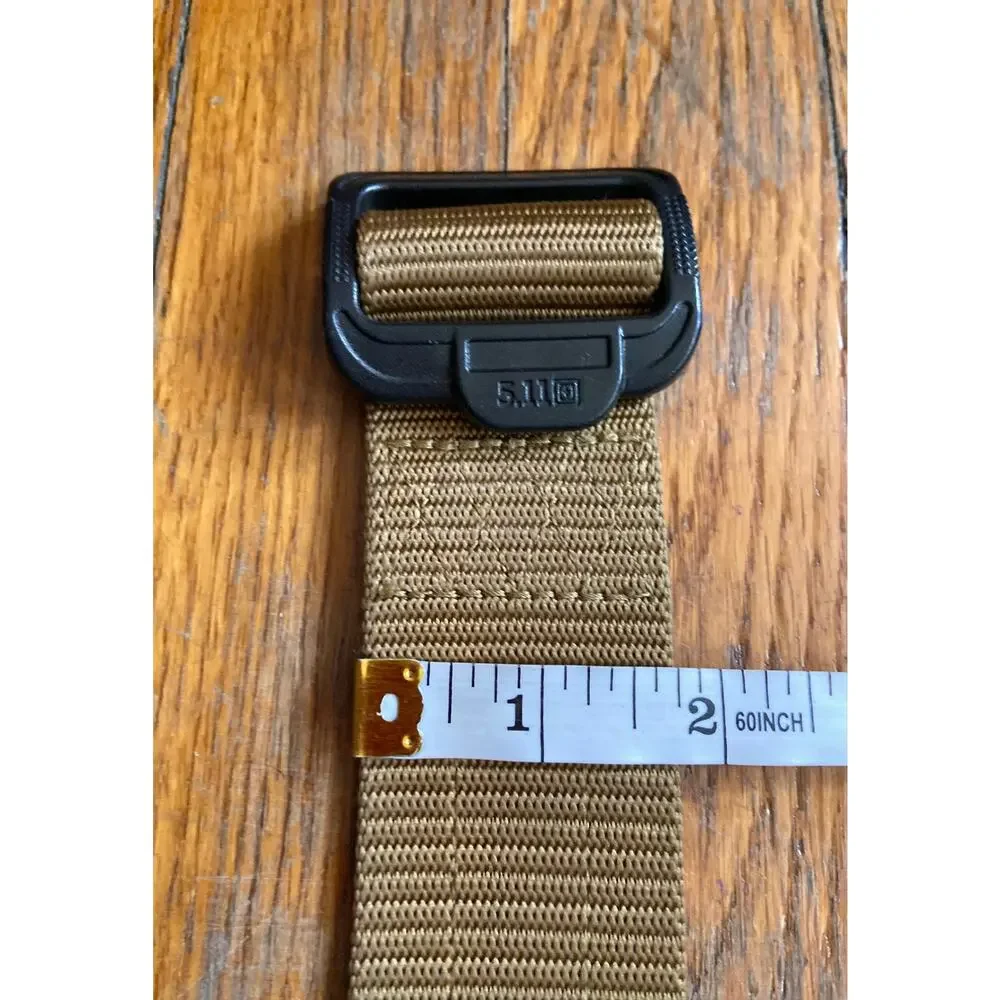 5.11 TACTICAL Tan Nylon Belt Womens sz M (Runs small)